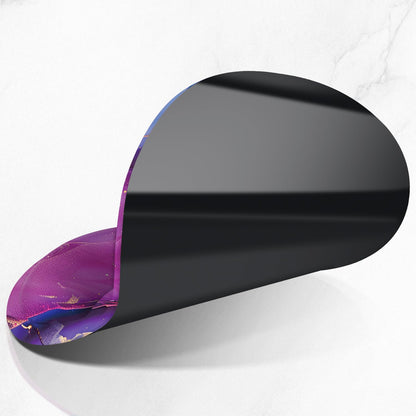 ITNRSIIET Ergonomic Mouse Pad with Comfort Gel Wrist Rest, Non-Slip PU Base, Smooth Textured Surface, Reduces Hand Fatigue & Wrist Pain, 8.7 x 7.2 Inch for Office Gaming Home, LiquidGold