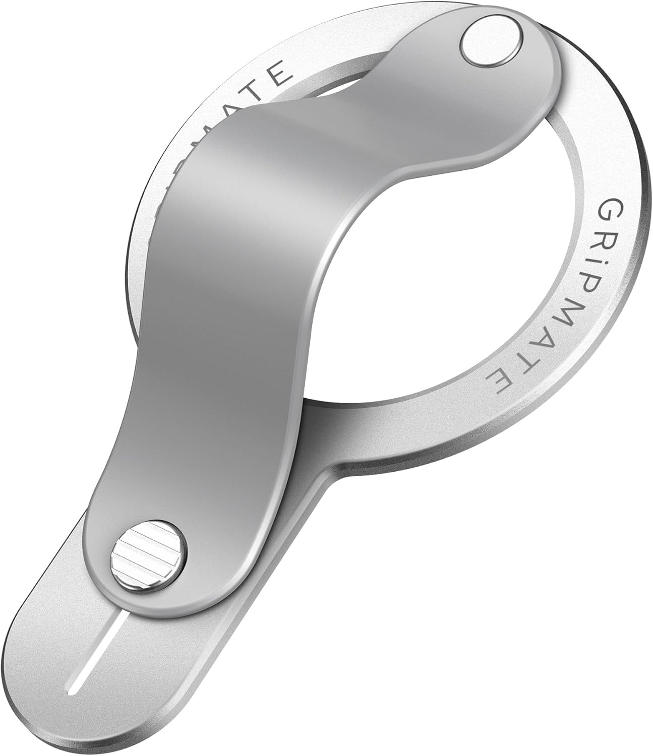 MagSafe Phone Grip for iPhone - Magnetic Phone Ring Holder Detachable for iPhone 16 - Comfortable Finger Phone Loop Grip for Apple 15/14/13/12, Silver