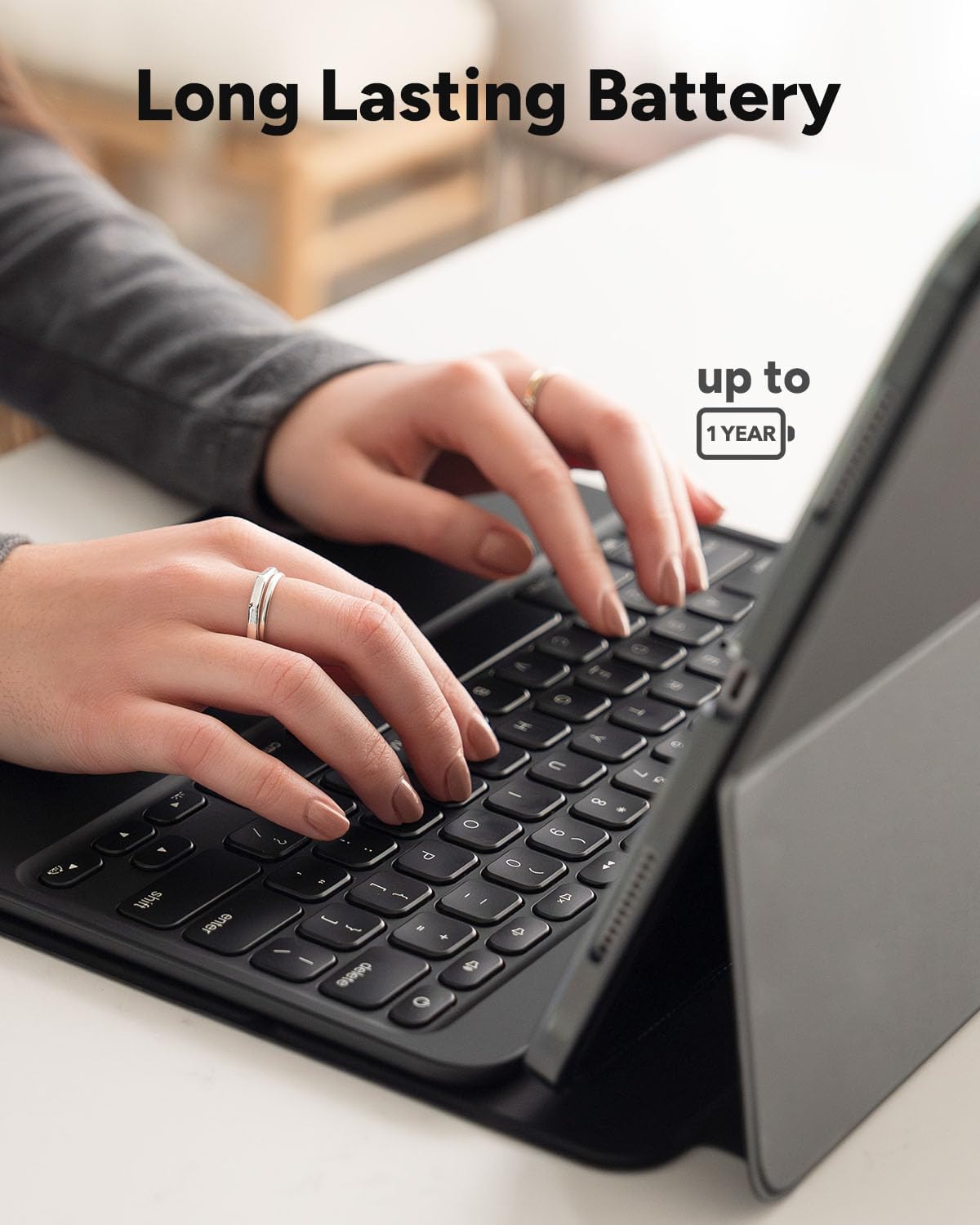 ZAGG Pro Keys 2 iPad Air 11" (M3)/ Air 11" (M2)/ iPad Air 10.9" (4th & 5th Gen)