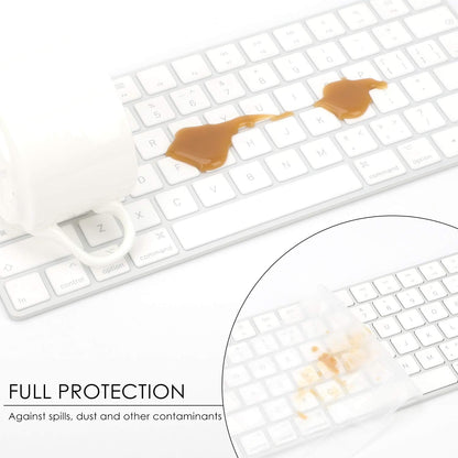 Allinside Transparent Cover for Apple Magic Keyboard (MLA22LL/A) with US Layout