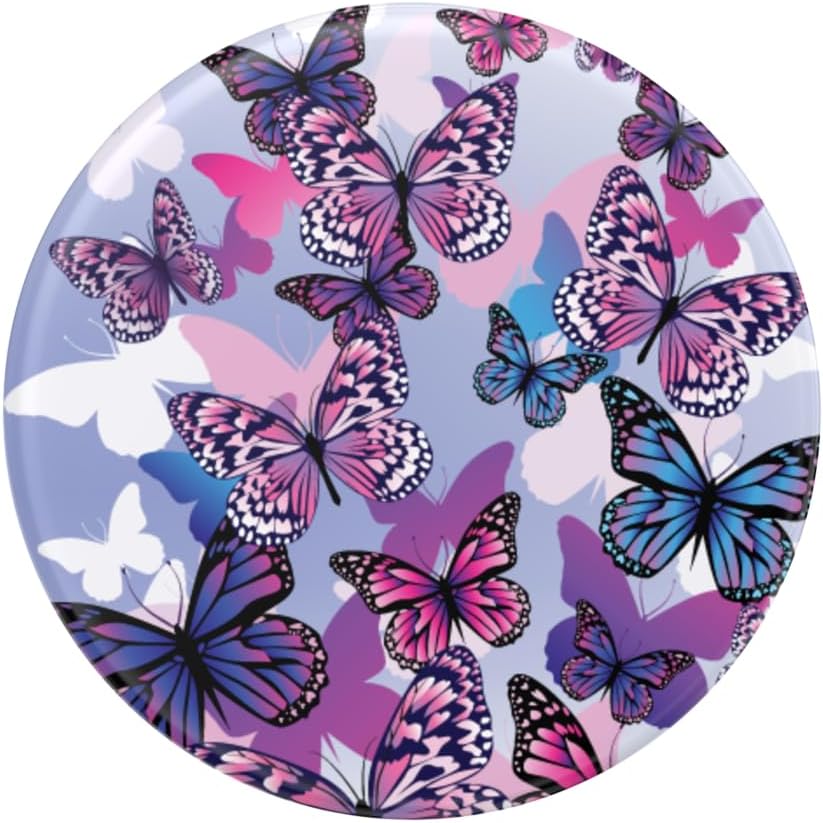 PopSockets Phone Grip with Expanding Kickstand, Adhesive Grip - Flutterby