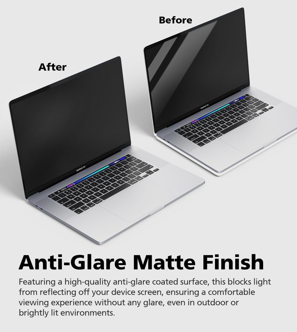 Anti Blue Light Matte Screen Protector for MacBook Air 13.3" (2018-2021 M1 | Anti-Glare | Reducing Eye Fatigue with Blue Light Blocking Filter