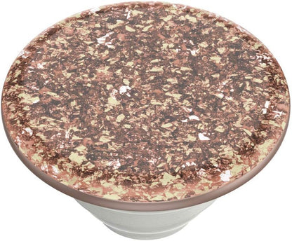 PopSockets Phone Grip with Expanding Kickstand, Adhesive Grip - Foil Confetti Rose Gold