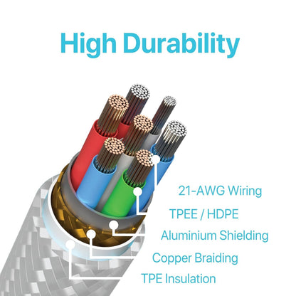 BLACK+DECKER USB C to Lightning Cable - Fast Compatible iPhone Lightning Cable - Durable Braided Type C iPhone Charger Cord - for Travel and Daily Use - Multiple Colors and Lengths - 3ft