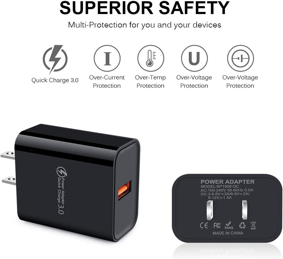 USB Type C Charger Fast Charge Dual USB Wall Plug Charging Blocks Android C Charger Cable Cord for Samsung Galaxy S24 S23 S22 S21 Ultra Plus S20 FE S10 S9 Note 20 10 A10e A01 A11 A12 A21 A20 A31 A42