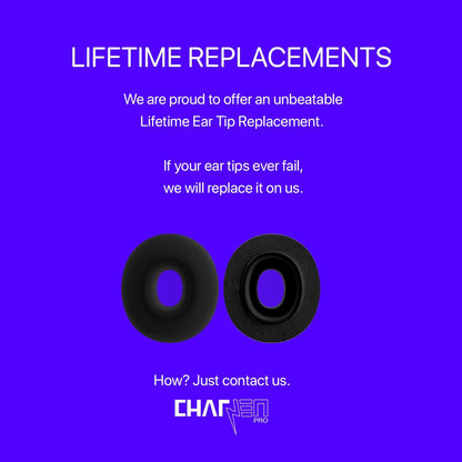 Patented AirFoams Pro Ultra V5.0 Memory Foam Ear Tips with Foam Shield for AirPods Pro 1st & 2nd Gen, Latest Version, Lifetime Replacement, Secure, Comfortable, Replacement Tip (SML)