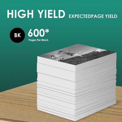 67XL Ink Cartridges Black Color Combo Pack Replacement for Ink 67 67XL 67XXL DeskJet 2755e 2755 2700e 2700 2734e 4155e Envy 6055e 6400 6000 Envy Pro 6458 Printer 1 Black