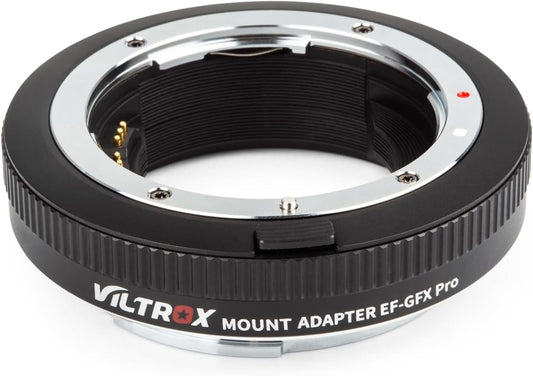 VILTROX EF-GFX Pro Lens Adapter EF Mount to GFX Mount Lens Adapter Converter Ring for Canon EF/EF-S Series Lens to Fuji GFX-Mount Medium Format Camera GFX 100 100S 50S 50SII 50R