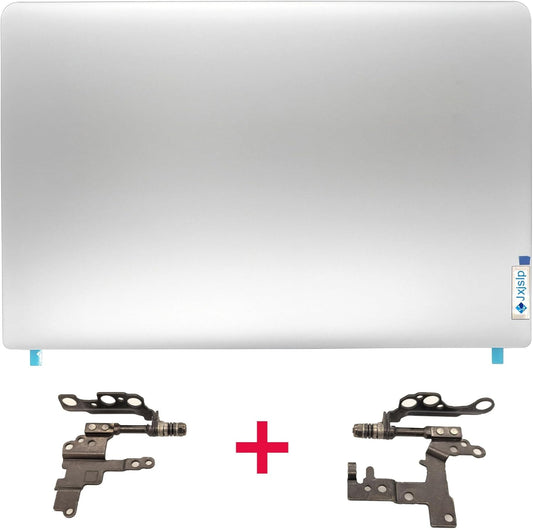 Replacement LCD Cover Back with Bezel with Hings for Lenovo Ideapad 1-15ADA7 82R1 82U4 1 15AMN7 82VG 82X5 1 15ALC7 82R4 Series Laptop Rear Case Top Lid 5CB1M48453 5CB1F36621 5B30S19034