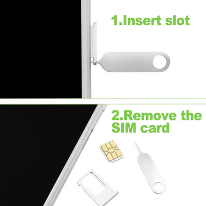 ZukoCert 16 Pieces SIM Card Removal Tool Set, Multi-Functional SIM Ejector Tool, SIM Card Pin, Phone SD Card Removal Tool Key, Universal for Smartphone