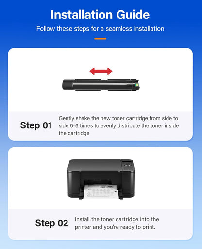Versalink C7020 C7025 C7030 Toner Cartridge 4-Pack High Capacity 106R03737 106R03740 106R03739 106R03738 Replacement Compatible for Xerox VersaLink C7020 C7025 C7030 Printer Black Cyan Magenta Yellow