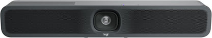 Logitech MeetUp 2 All-in-One USB Conference Room Camera, Compact Video Bar with Built-in AI Features, Works with Microsoft Teams, Zoom Rooms, Google Meet, and More