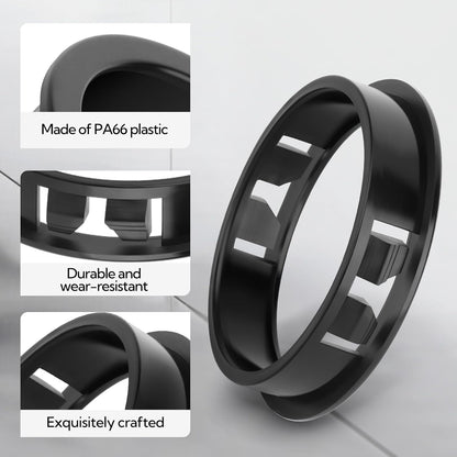 100PCS 7/8" Black Cable Snap Bushing Grommet, Snap in Cord Bushing Protect Cables