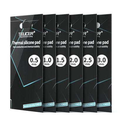 Thermal Pad 14.8 W/mK, 85x45x2mm, Non Conductive Heat Resistance High Temperature Resistance, Silicone Thermal Pads for Laptop Heatsink GPU CPU LED Cooler (2mm)