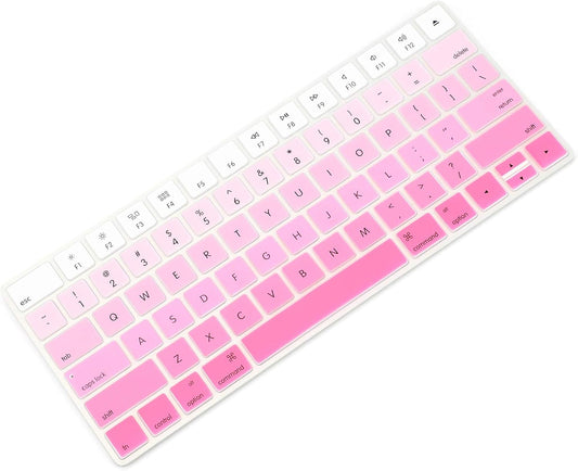 Allinside Ombre Pink Cover for Apple Magic Keyboard (MLA22LL/A) with US Layout
