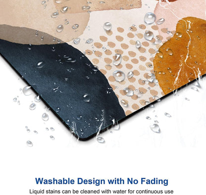 Mouse Pad, Modern Abstract Marble Mousepad, Cute Mouse Mat Waterproof Non-Slip Rubber Base Mouse Pads for Office Laptop Computer