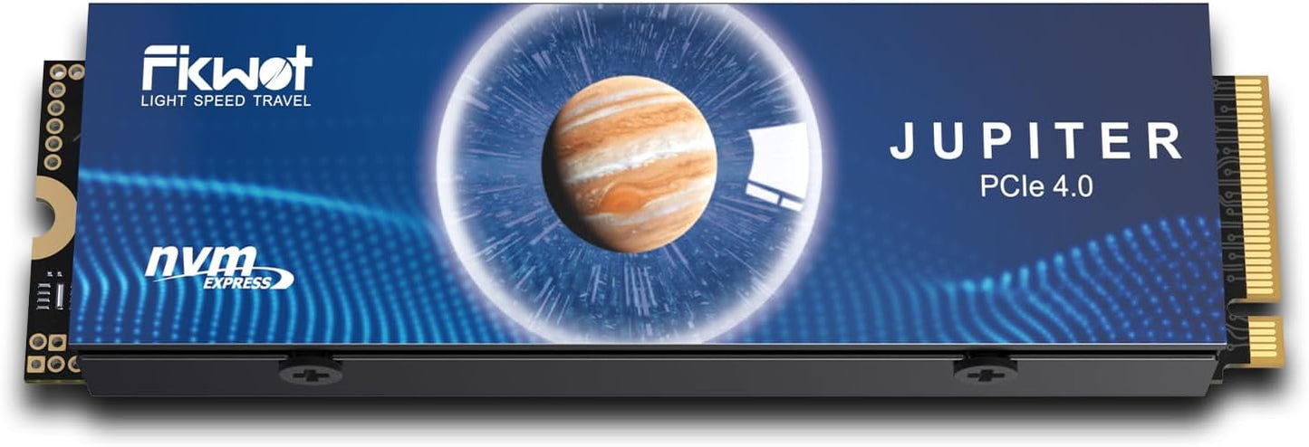 FX910 2TB M.2 NVMe SSD for PS5&PC, PCIe Gen4 2280 Gaming SSD with Heatsink, Up to 7300MB/s, Internal Solid State Drive