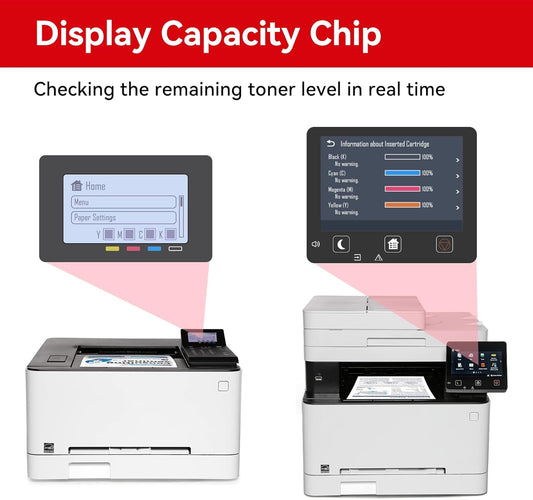 MYTONER 067H 067 Toner Cartridge Set Compatible Replacement for Canon 067H 067 Toner Cartridge High Capacity for imageCLASS MF656Cdw LBP632Cdw MF654Cdw MF653Cdw LBP633Cdw Printer (4 Pack 067H Ink)