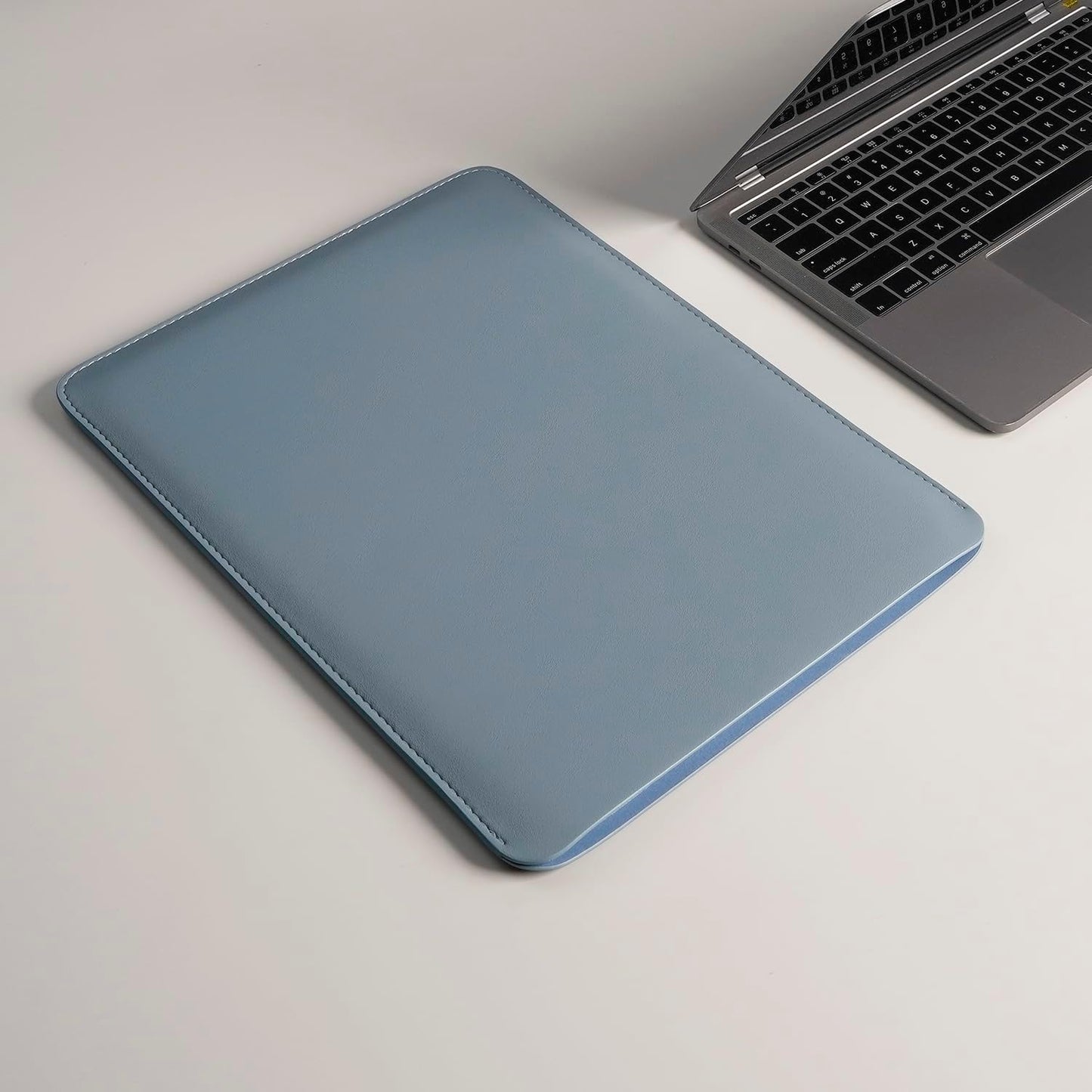 Laptop Sleeve 15.3 Inch Compatible with 2024 New 15 MacBook Air A3114 A2941 Color Blue