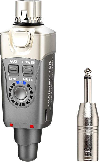 Xvive U4T Wireless in-Ear Monitor System Professional IEM System Transmitter Only for Studio, Band Rehearsal,Live Performance (U4T)