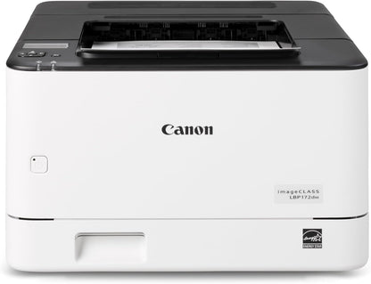 Canon imageCLASS LBP172dw – Monochrome Duplex, Wireless Laser Printer, Single Function, Home Office, Mobile Ready, 1 Year Limited Warranty, 35 PPM, White