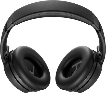 Bose QuietComfort Bluetooth Headphones, Wireless Headphones with Active Over Ear Noise Cancelling and Mic, Deep Bass, Up to 24 Hours of Playtime, Black