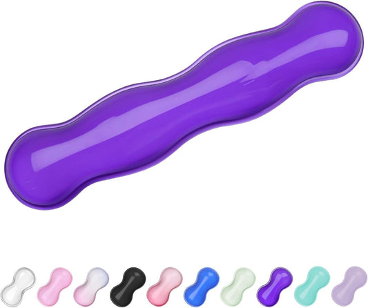 Gel Wrist Rest for Keyboard and Mouse, Wrist Rest for Keyboard, Mouse Wrist Support, Pain Relief, Cool Touch, Non-Skid, Keyboard Wrist pad