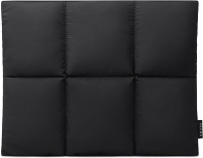 Comfyable Puffy Laptop Sleeve 15 Inch 16 Inch, Quilted Puffer Laptop Carrying Case, Pillow Pouch Compatible for MacBook Air 15 in M4 2025 & MacBook Pro 16 in M4 2024, Black