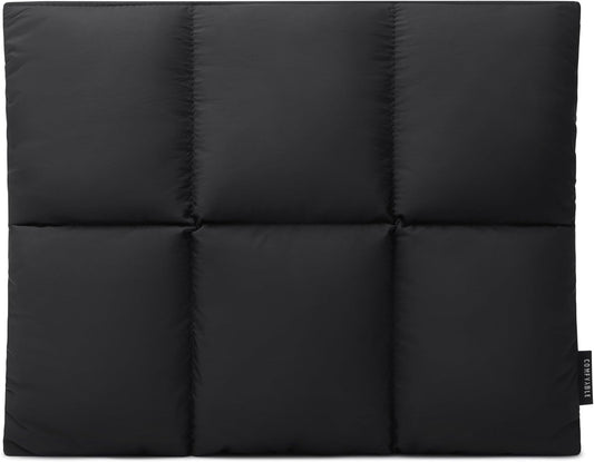 Comfyable Puffy Laptop Sleeve 13 Inch 14 Inch, Quilted Puffer Laptop Carrying Case, Pillow Case Compatible with MacBook Air M4 2025 M3 M2 M1, MacBook Pro M4 Pro/Max, Black