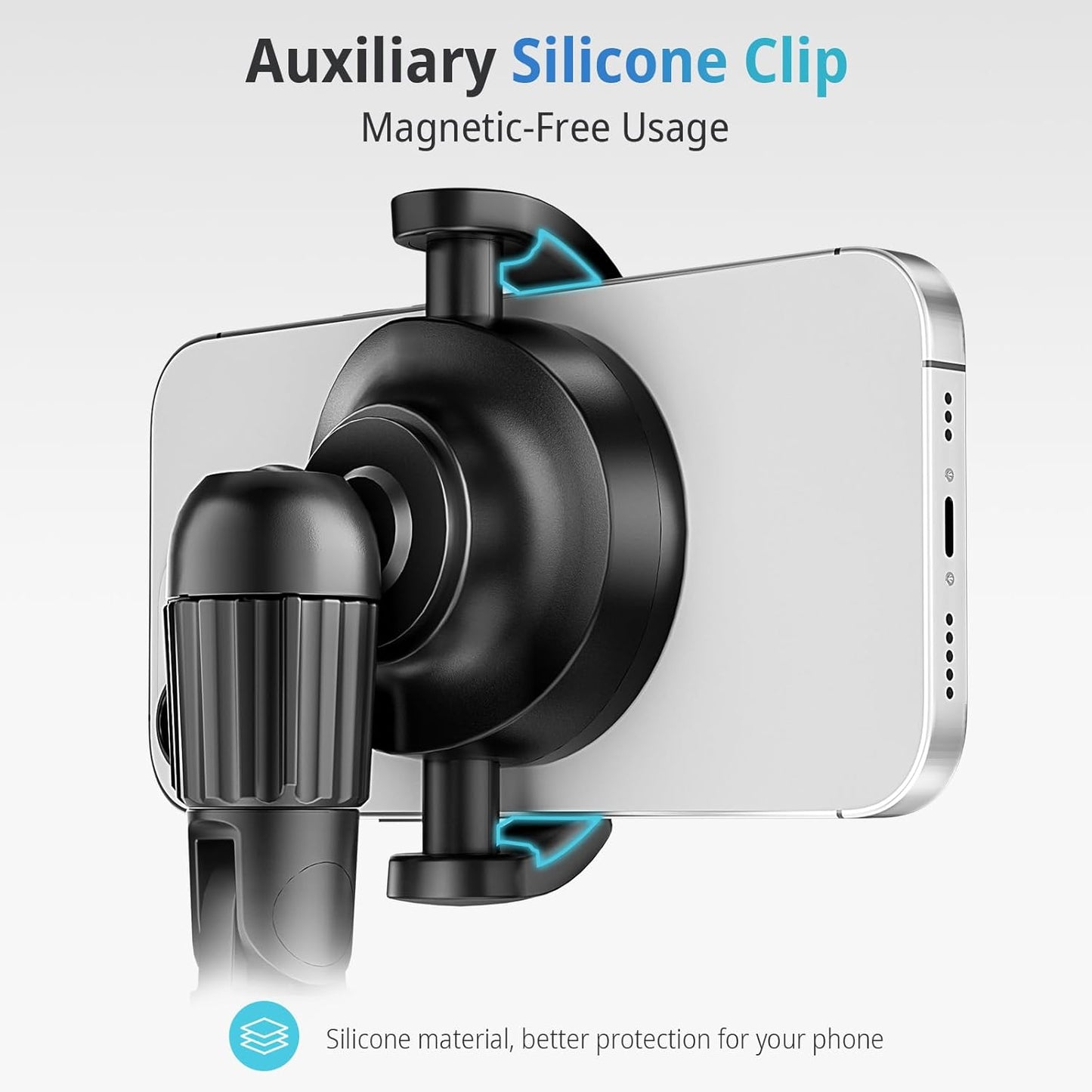 UBeesize 62'' Magnetic Selfie Stick Tripod with Wireless Remote, Extendable Phone Stand, Compatible with MagSafe for iPhone 15 14 13 12 and Android Phones