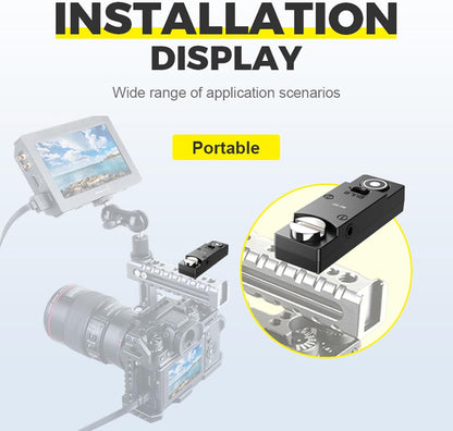 for Leica SL2 SL3 SL2S The Camera Releases The Shutter Cord Remote Control RC101-sl2 Remote 1/4 Screw Fixing Small Release Button Handle、 Hand Handle, cage Accessories (RC101-SL2)