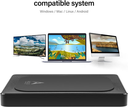 250GB Ultra Slim Portable External Hard Drive HDD-USB 3.0 for PC, Mac, Laptop, PS4, Xbox one,Xbox 360 Model A4