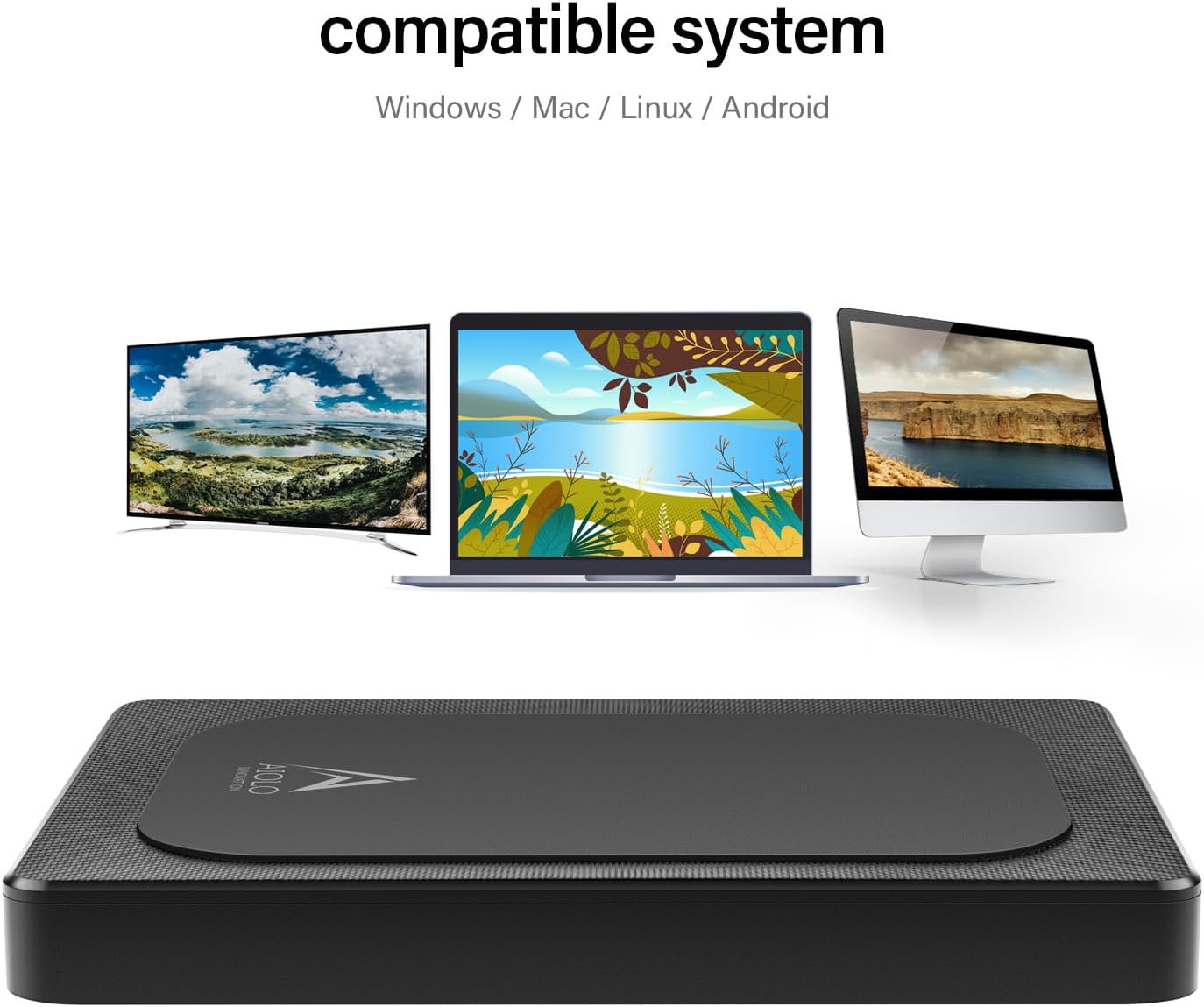 500GB Ultra Slim Portable External Hard Drive HDD-USB 3.0 for PC, Mac, Laptop, PS4, Xbox one,Xbox 360 Model A4