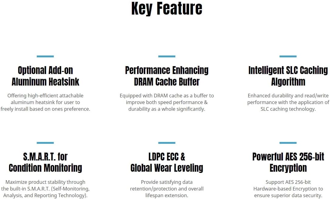 KLEVV CRAS C930 1TB M.2 2280 NVMe PCIe Gen4x4 Internal Gaming SSD Aluminium Heatsink Included, Compatible with PS5, up to 7400MB/s with DRAM Cache (K01TBM2SP0-C93)
