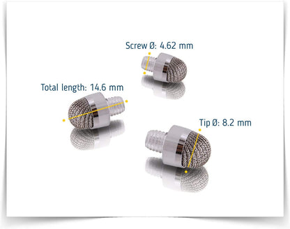 The Friendly Swede Stylus Replacement Tips for Extra Long Fiber Tip Stylus Pen, Stylus Tips, Stylus Pen Tips, Fine Tip Stylus Replacement Tips, Touch Screen Tips - 10 Pieces Stylus Pen Tips
