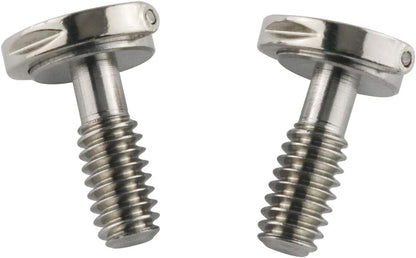 E-outstanding D Ring Hinged Screw 2PCS 1/4-20 Thread D-Ring Stainless Steel Camera Fixing Screws for Camera Tripod Monopod QR Plate 17mm Length