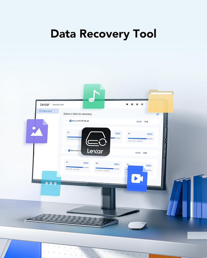 Lexar 512GB Blue Micro SD Card Up to 160MB/s, microSDXC UHS-I Memory Card with SD Adapter, C10, U3, A2, V30, Full HD, 4K UHD, High Speed TF Card