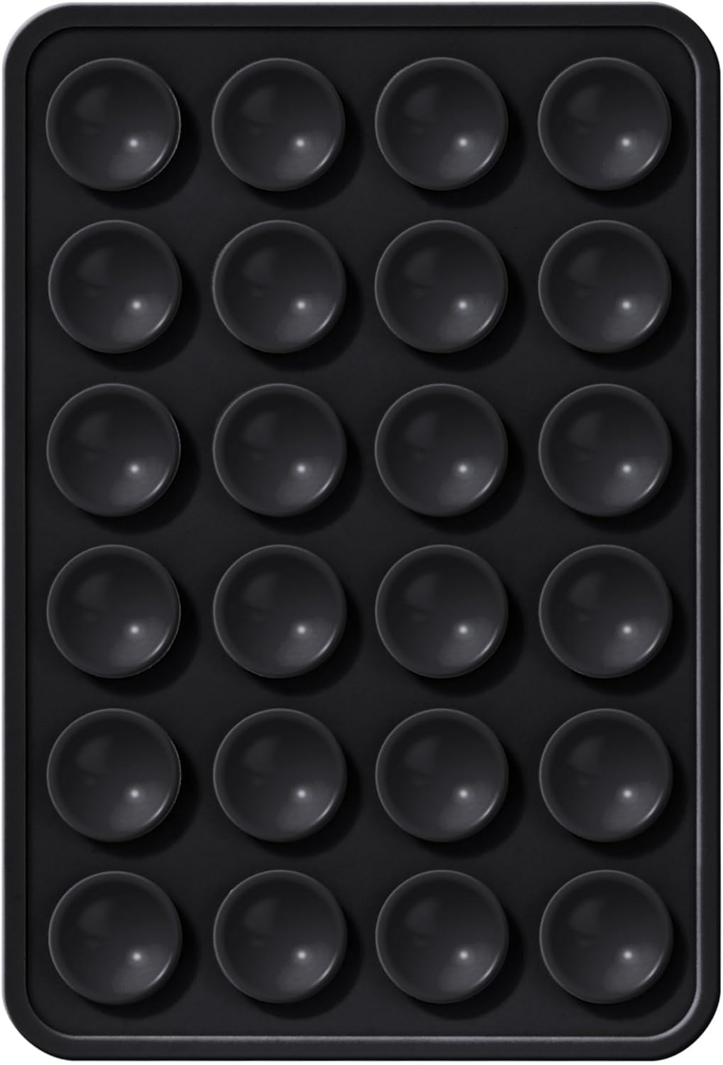 Silicone Phone Sticky Grip, Suction Phone Case Mount for iPhone and Android, Hands-Free Sticky Cell Phone Grip, Mobile Fidget Mirror Holder for Selfies and Videos