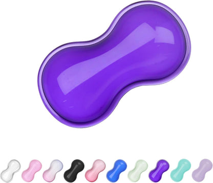 Gel Wrist Rest for Keyboard and Mouse, Wrist Rest for Keyboard, Mouse Wrist Support, Pain Relief, Cool Touch, Non-Skid, Mouse Wrist pad