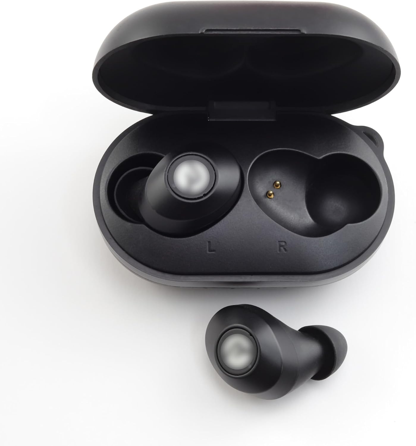 Replacement Silicone Ear Tips for Ray-con E25, Ray-con Everyday/Fitness Earbuds, 9 Pairs (S/M/L, Black)