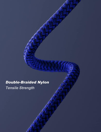 iPhone Charger Cable 6FT, USB to Lightning Cable 3Pack Braided USB iPhone Charger Fast Charging Cable iPhone Cord Compatible with iPhone 14/13/12/11/Pro/Max/Mini/X/Plus/8/7/6/5S/SE/Plus/iPad and More