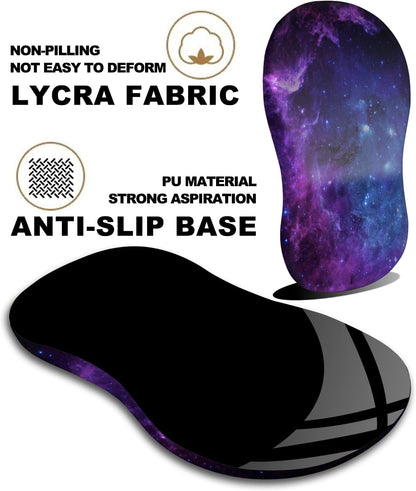 Mouse Pad Wrist Support, Ergonomic Mouse Pad with Massage Dot, Comfortable Computer Mouse Pad for Laptop, Wrist Rest Pain Relief Mousepad with Non-Slip PU Base for Office & Home, 12 x 8 in