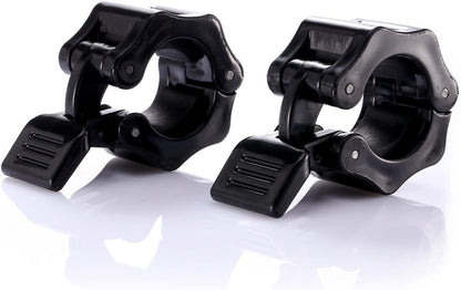 1 inch Barbell Collar Weight Lifting Barbell Clamps Quick Release Dumbbell Collars Locking Collar for Workout Home Gym Training