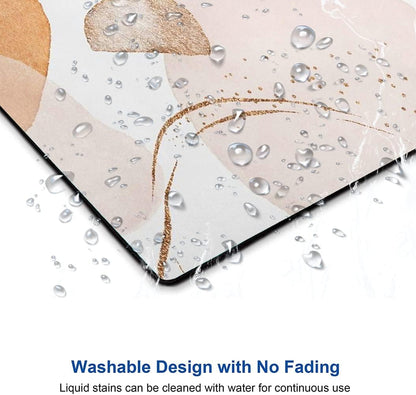 Mouse Pad, Abstract Design Mouse Pad, Washable Square Cloth Mousepad for Office Laptop, Non-Slip Rubber Computer Mouse Pads for Wireless Mouse, Cute Mouse Pads for Desk