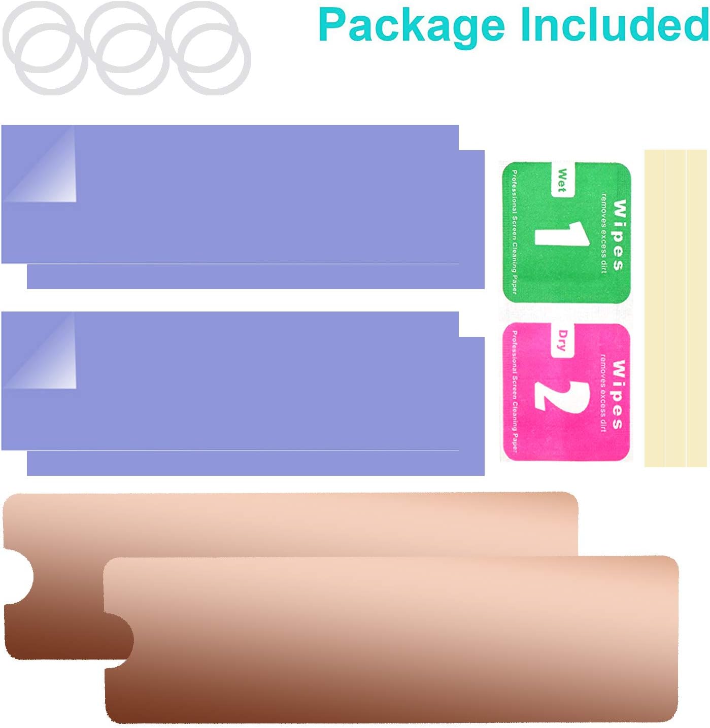 Laptop NVMe M.2 Heatsink with Nano Thermal Pads，Heat Sink Copper for 2280 M2 SSD Laptop (2pcs)