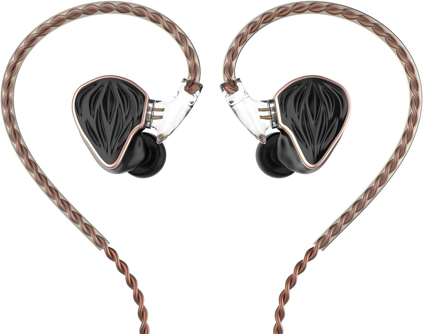 MS3 in-Ear Monitors, 2BA+1DD Hybrid IEM Wired Earphones, Includes 3 Pneumatic Tuning Filters - Exclusive Adjustable Soundstage for Instruments, Detachable Cable for Audiophile/Musician 3.5mm