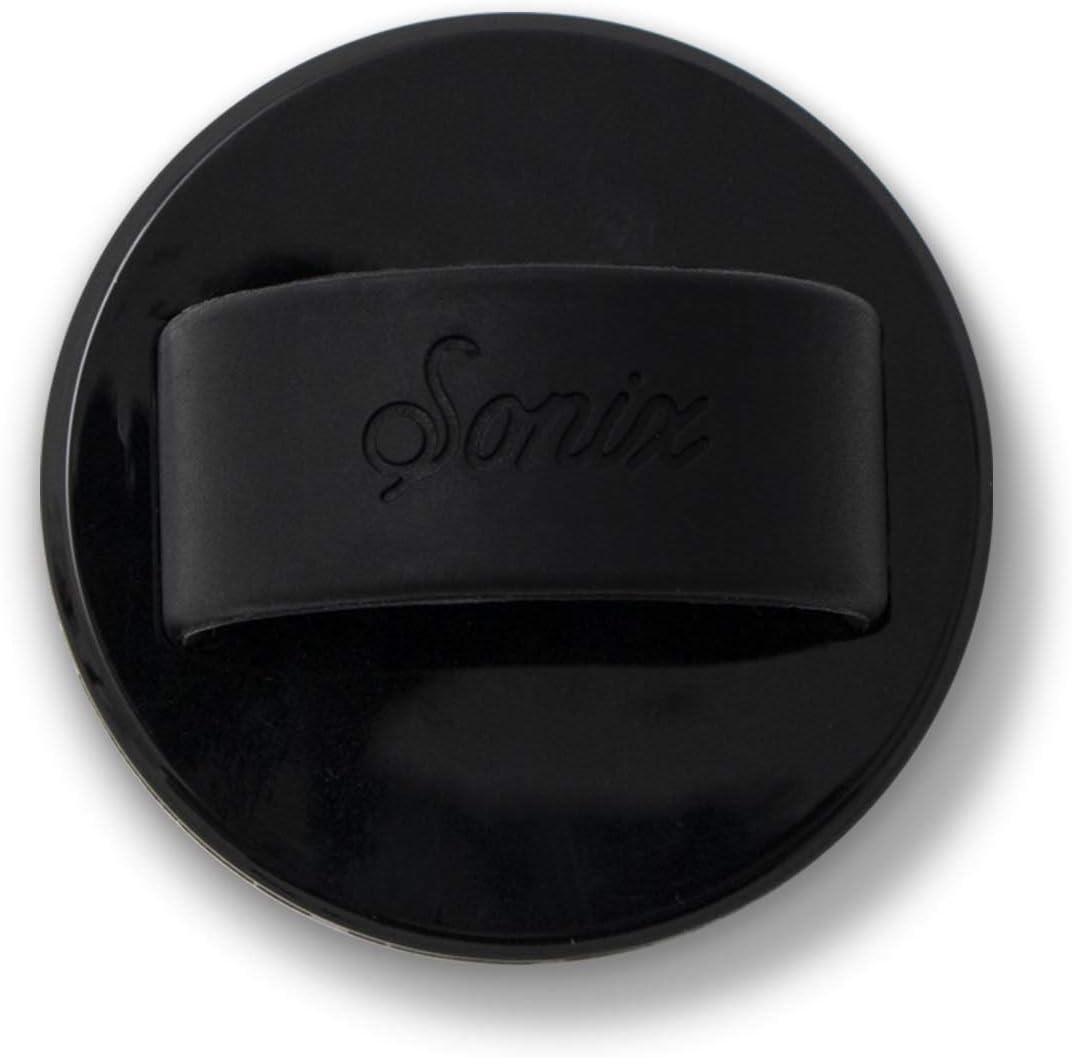 Sonix Silicone Phone Ring - Piano Black, Black