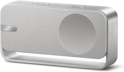 Bose SoundLink Home Speaker, Premium, Portable and Wireless Bluetooth Bookshelf Speaker, Up to 9 Hours Battery Life, Light Silver