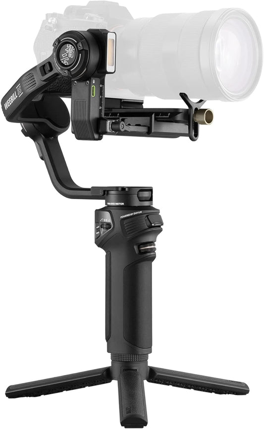 ZHIYUN Weebill 3S [Official] Gimbal Stabilizer for DSLR and Mirrorless Camera Canon/Nikon/Sony/Panasonic/Fujifilm,Fill Light,Native Vertical Shooting