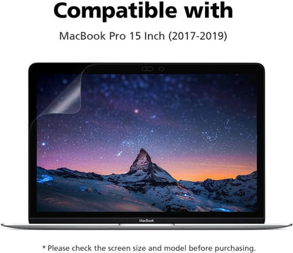 Anti Blue Light Matte Screen Protector for MacBook Pro 15" (2017-2019) | Anti-Glare | Reducing Eye Fatigue with Blue Light Blocking Filter
